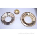 Table top glass gas stove brass burner cap